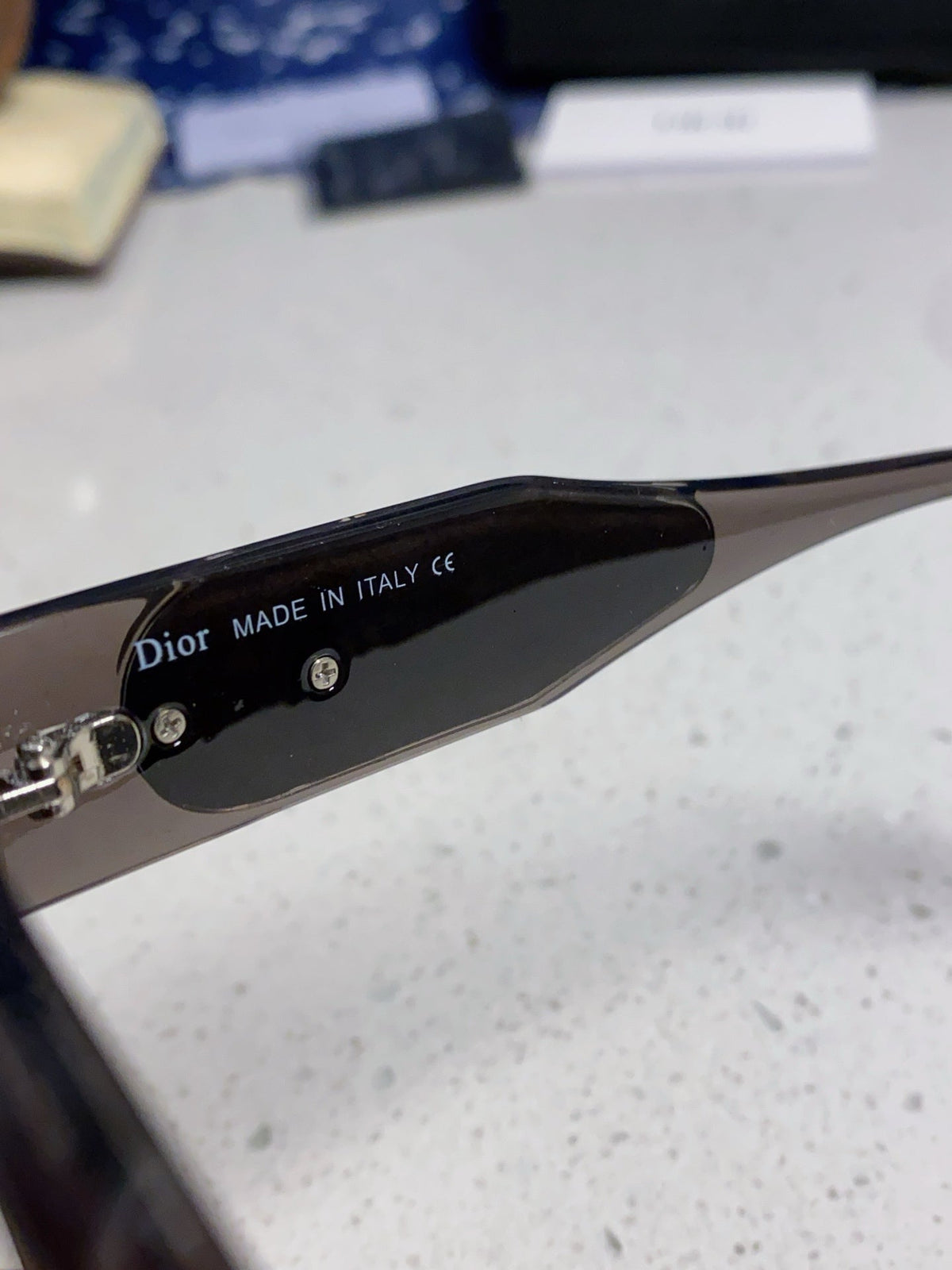Dior Polarized Fashion Silver Lens Sunglasses for Women - 867128 - detail image 8