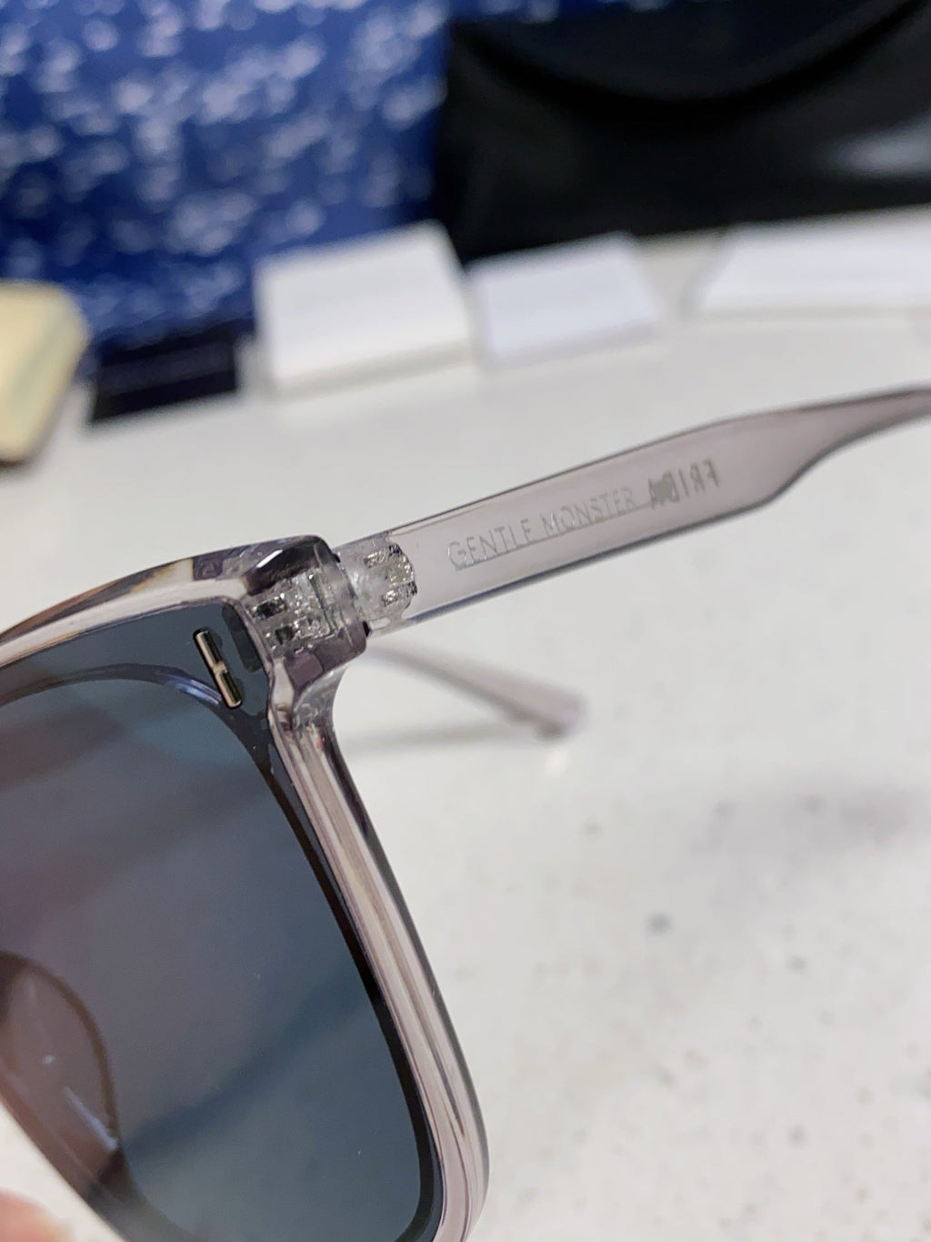 Gentle Monster FIRDA Oversized Blue Lens Sunglasses for Women - 867261 - detail image 7