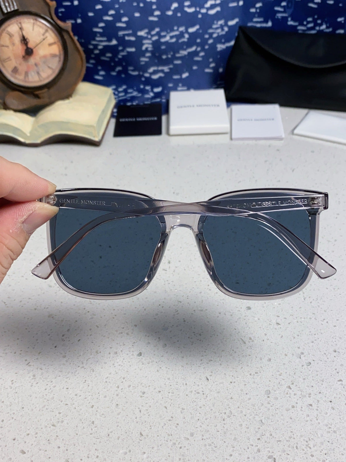 Gentle Monster FIRDA Oversized Blue Lens Sunglasses for Women - 158667 - detail image 5