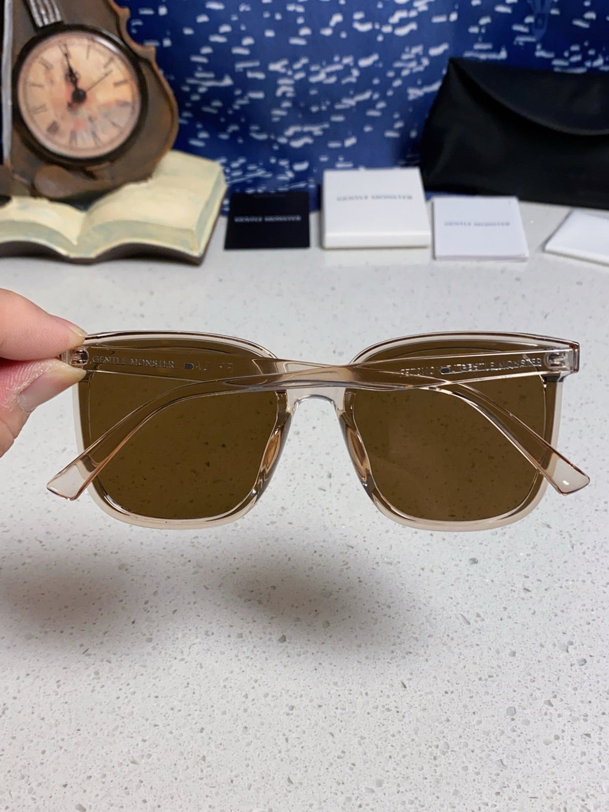 Gentle Monster FIRDA Oversized Brown Lens Sunglasses for Women - 432981 - detail image 5