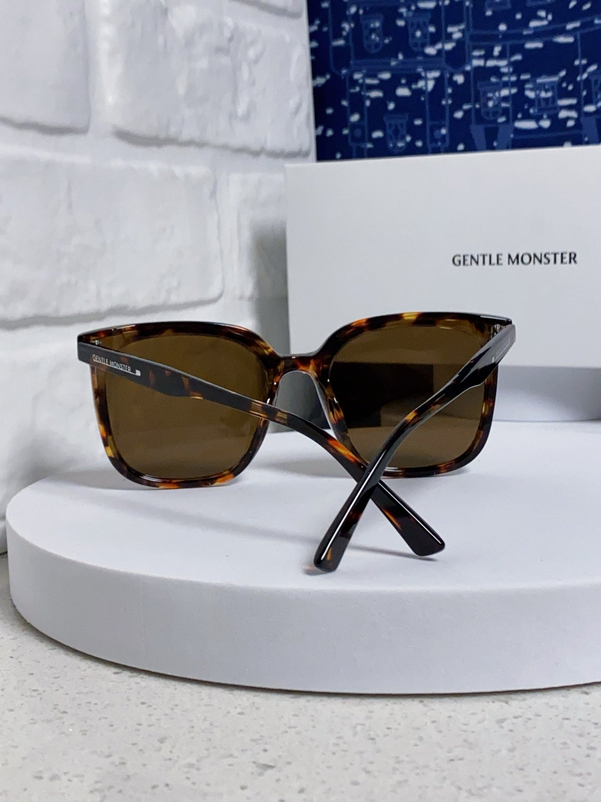 Gentle Monster FIRDA Oversized Brown Lens Sunglasses for Women - detail image 3