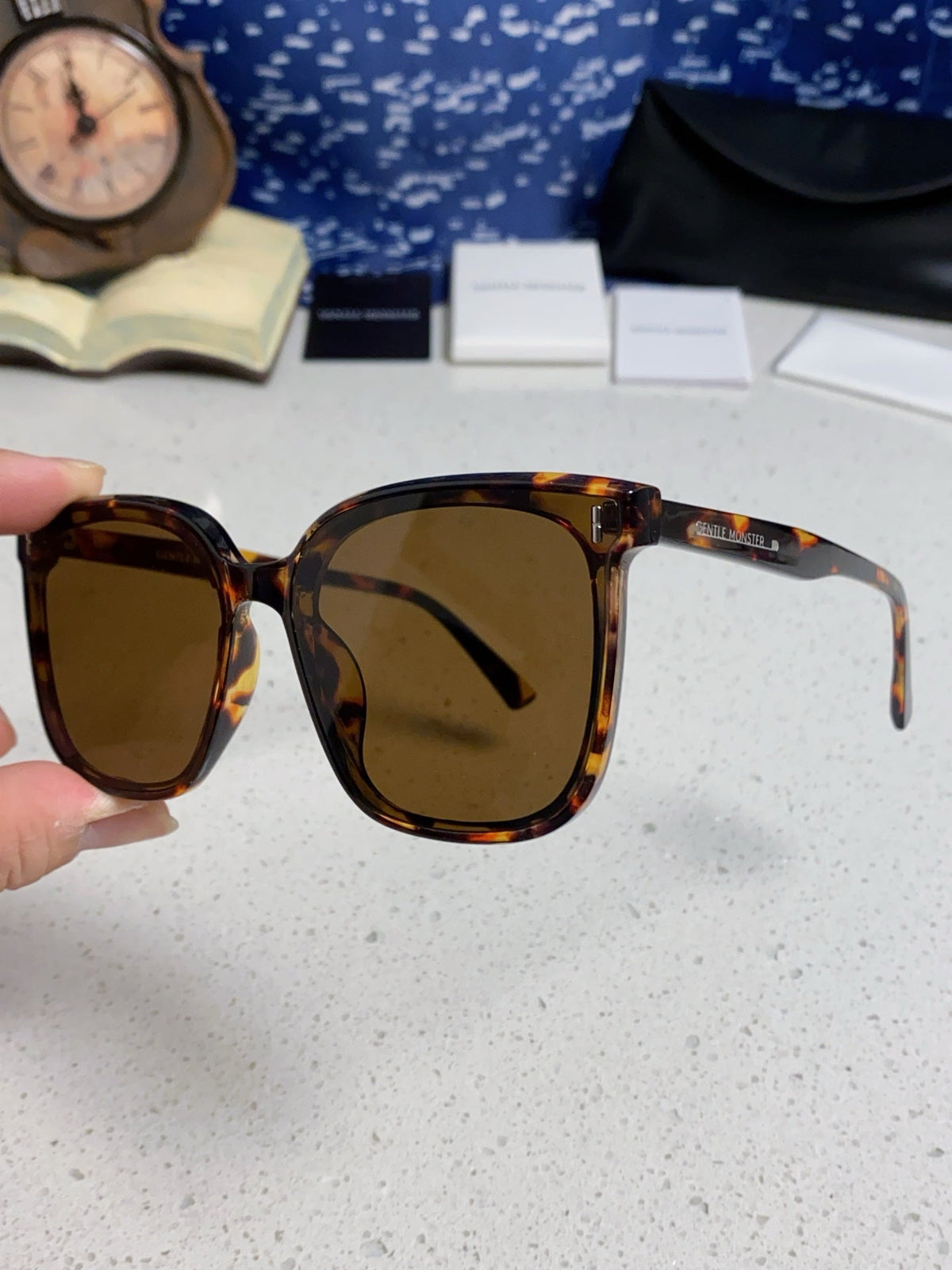 Gentle Monster FIRDA Oversized Brown Lens Sunglasses for Women - 867252 - detail image 6
