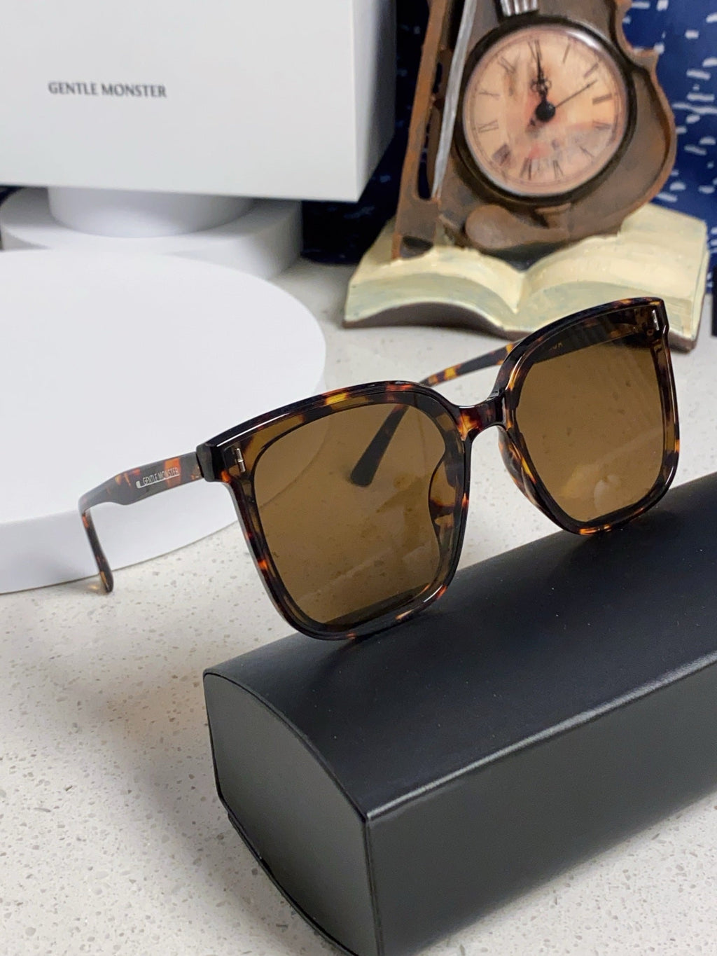 Gentle Monster FIRDA Oversized Brown Lens Sunglasses for Women - detail image 10