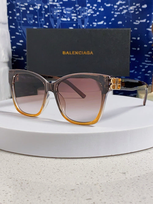 Balenciaga BB0102SA Fashion Red Lens Sunglasses for Men & Women
