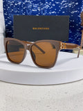 Balenciaga BB0102SA Fashion Brown Lens Sunglasses for Men & Women
