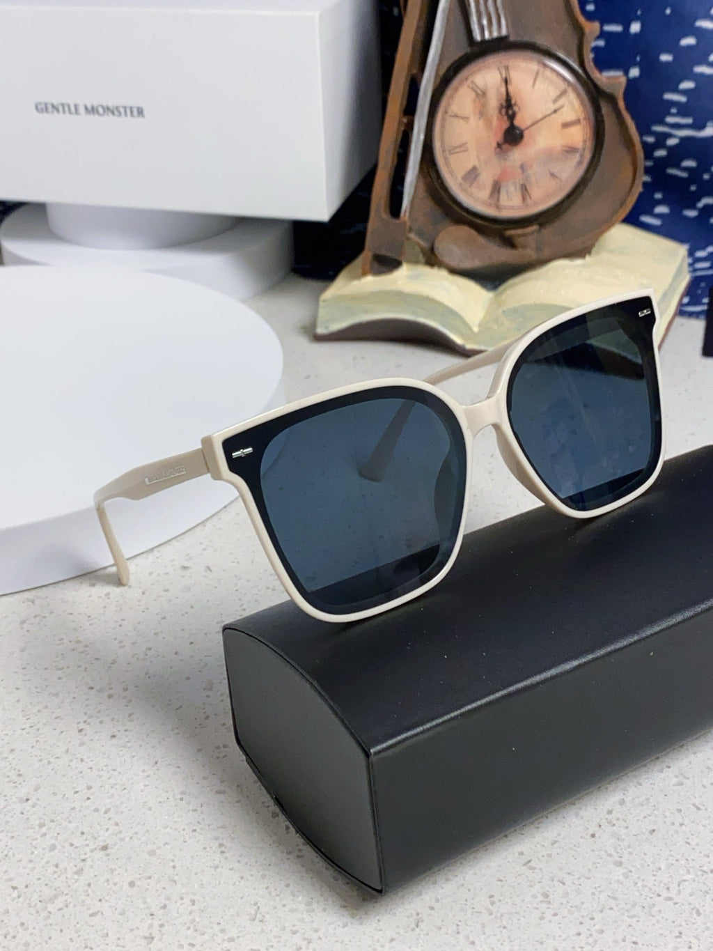 Gentle Monster SAL Acetate Square Blue Lens Sunglasses for Men & Wome - 432940 - detail image 10