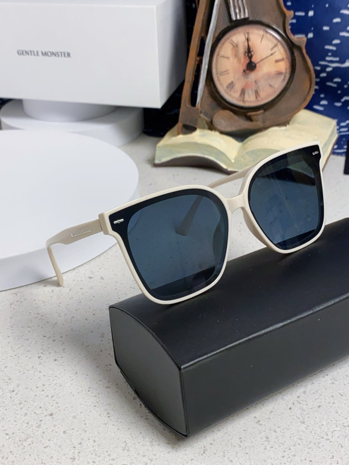 Gentle Monster SAL Acetate Square Blue Lens Sunglasses for Men & Wome - 432940 - detail image 10