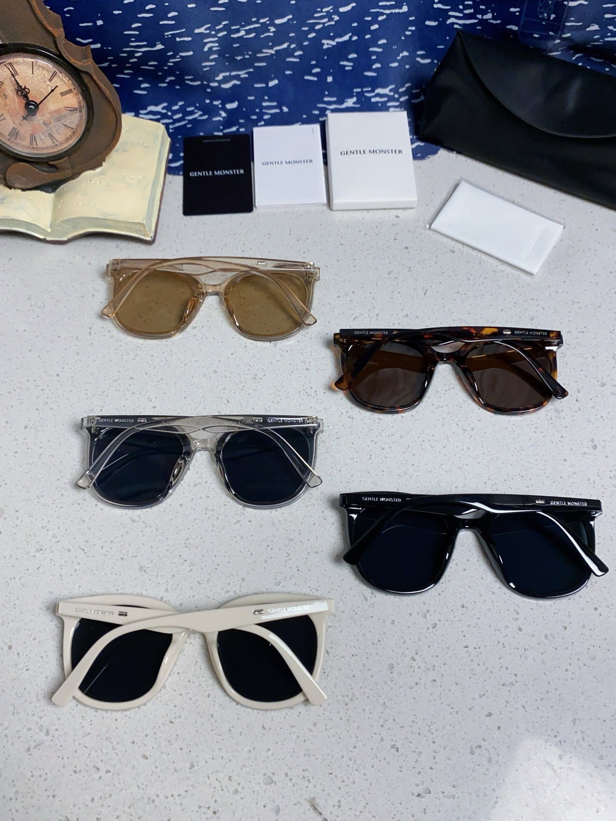 Gentle Monster ROSY Square Blue Lens Sunglasses for Men & Women - 488030 - detail image 11