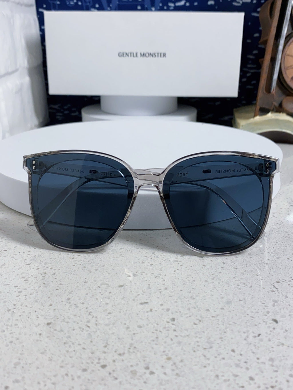 Gentle Monster ROSY Square Blue Lens Sunglasses for Men & Women - 998484 - detail image 9