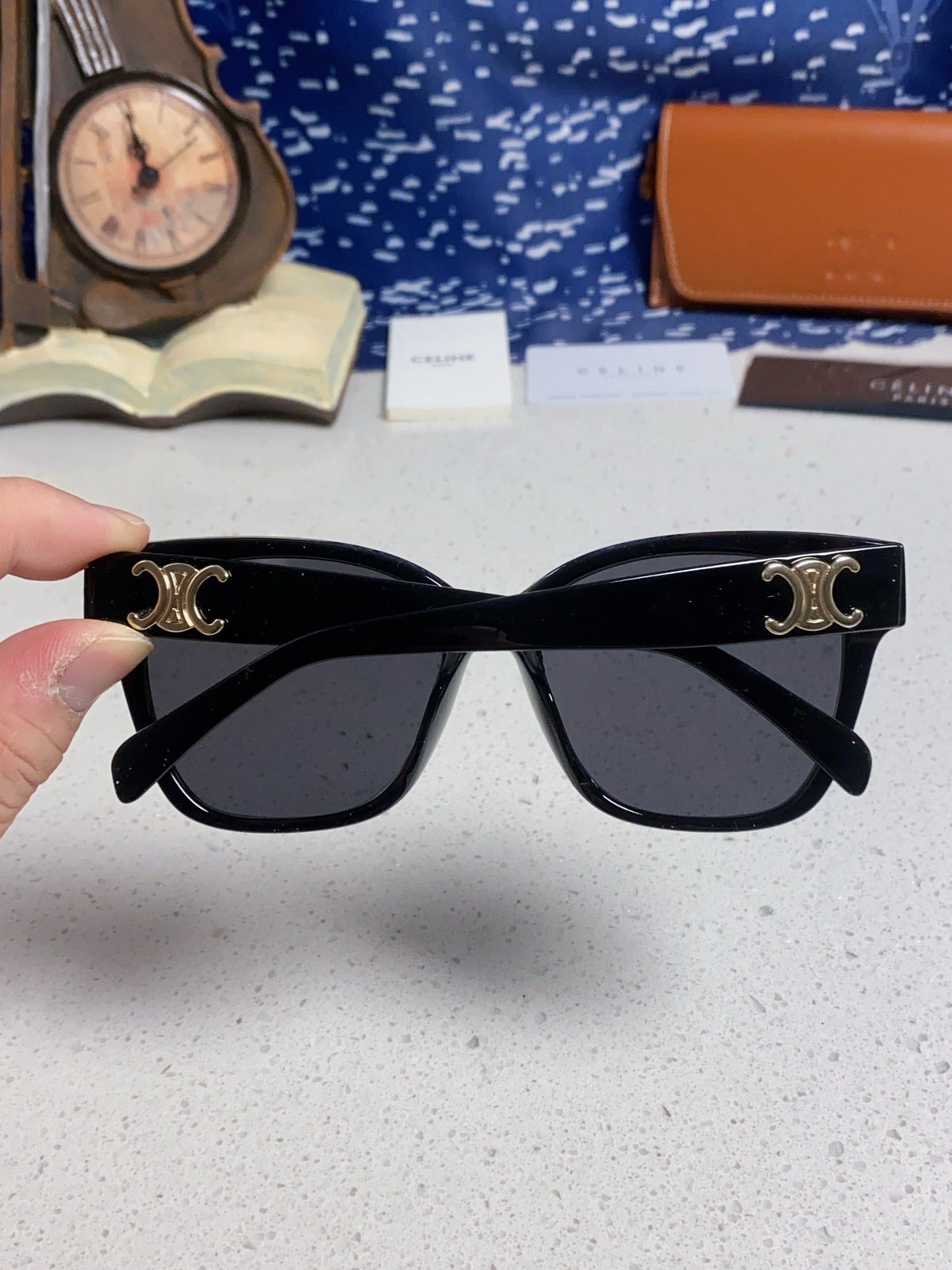 Celine Cat-Eye Pink Lens Sunglasses for Men & Women - detail image 5