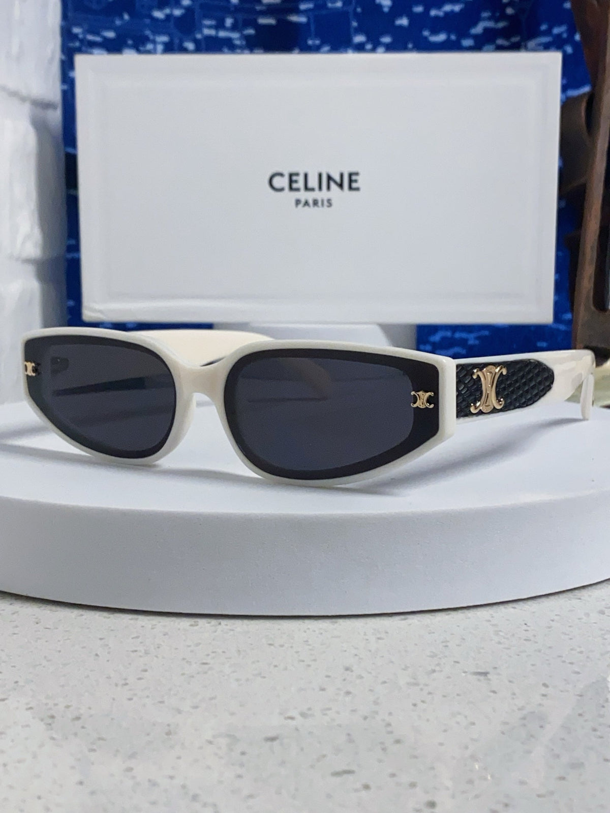 Celine Cat-Eye Gray Lens Sunglasses for Men & Women - 432026