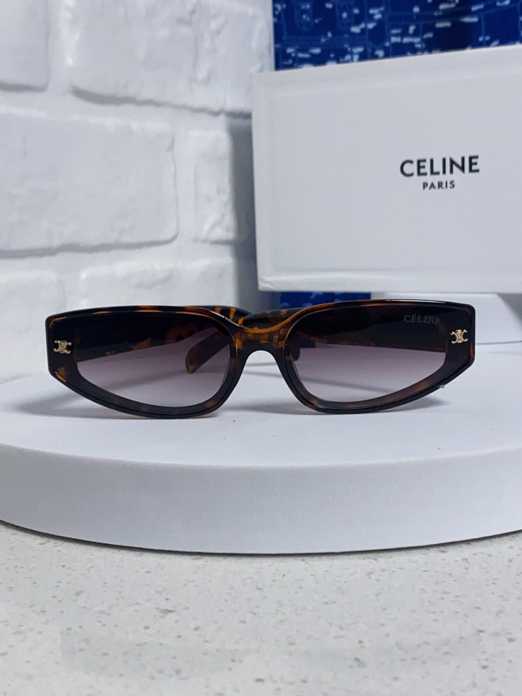 Celine Cat-Eye Gray Lens Sunglasses for Men & Women - 415598 - detail image 2