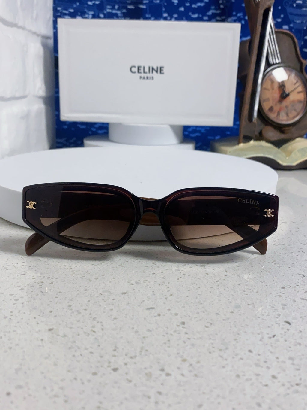 Celine Cat-Eye Red Lens Sunglasses for Men & Women - 867149 - detail image 9