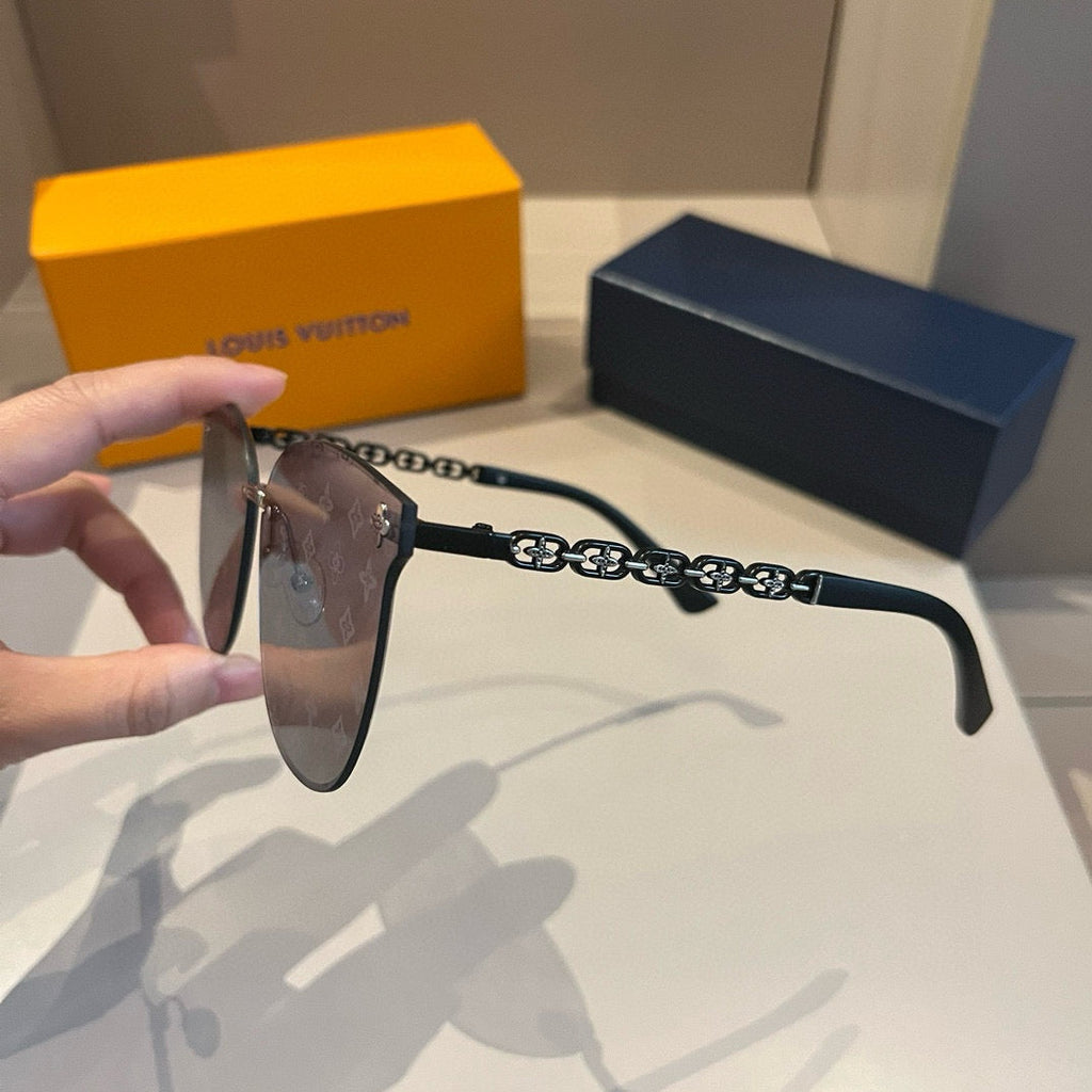 Louis Vuitton Fashion Gold Lens Sunglasses for Men & Women - 448553 - detail image 6