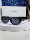 Gentle Monster COCOA Oval Black Lens Sunglasses for Men & Women - 432959