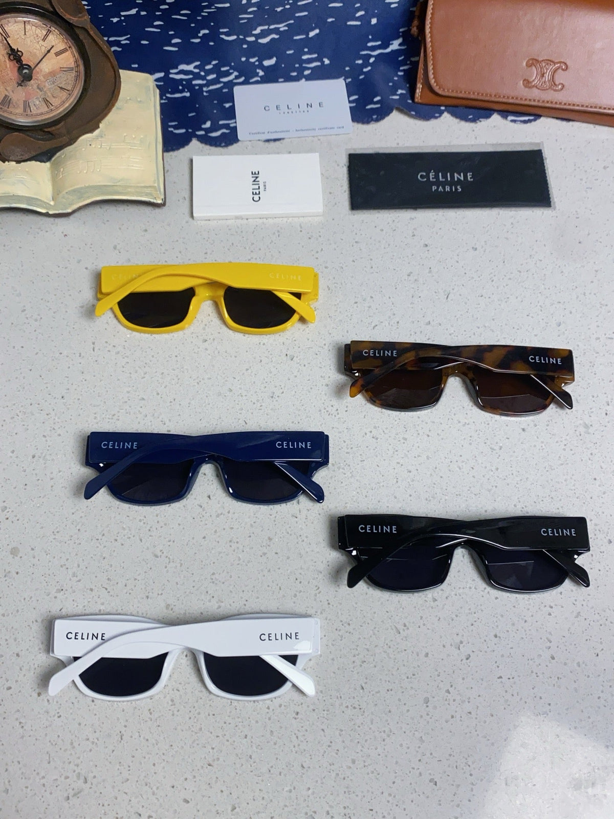 Celine Fashion Blue Lens Sunglasses for Men & Women - detail image 11