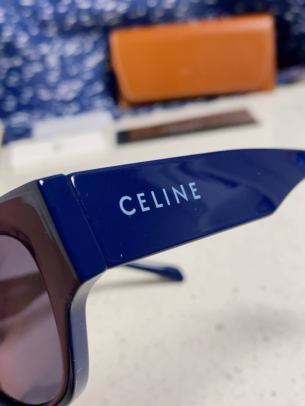 Celine Fashion Blue Lens Sunglasses for Men & Women - detail image 7