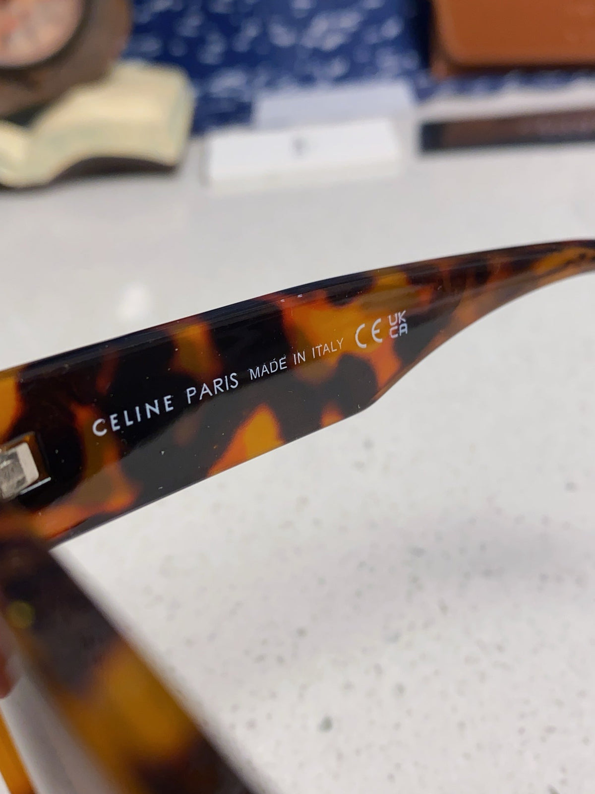 Celine Fashion Black Lens Sunglasses for Men & Women - 358287 - detail image 8