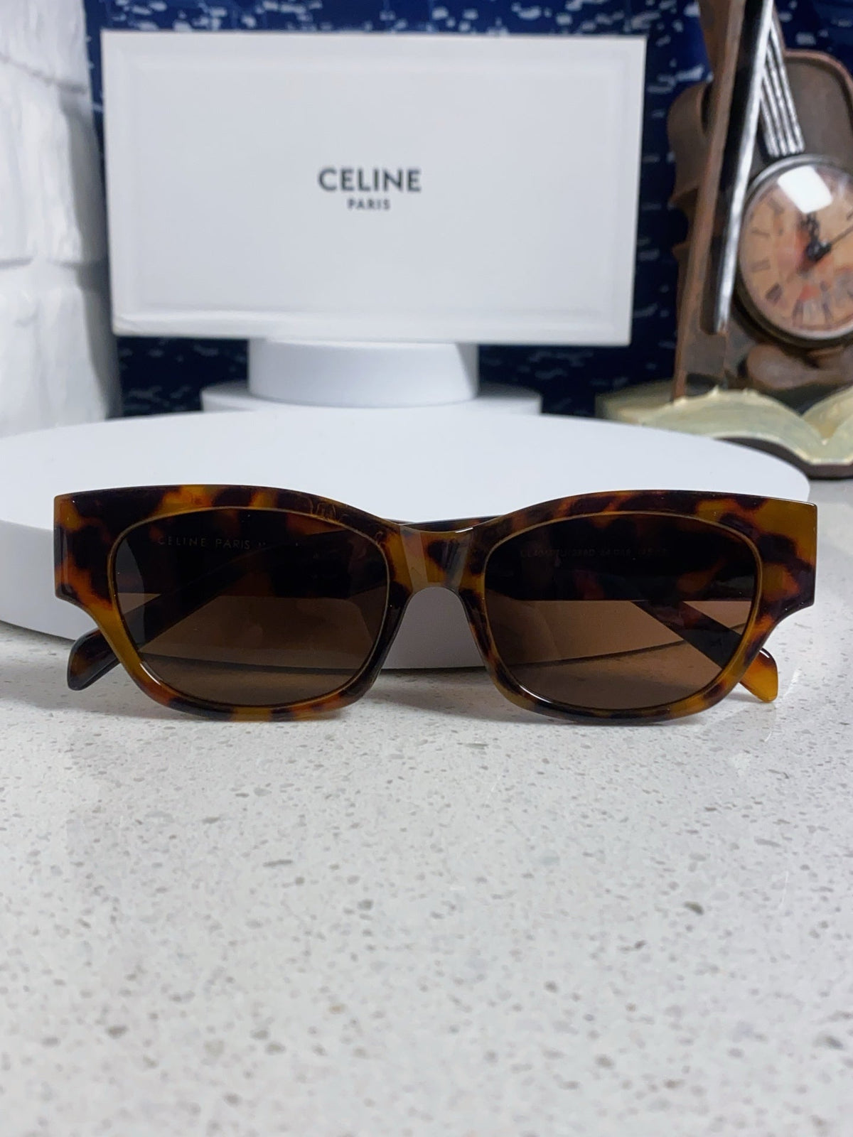Celine Fashion Black Lens Sunglasses for Men & Women - 358287 - detail image 9