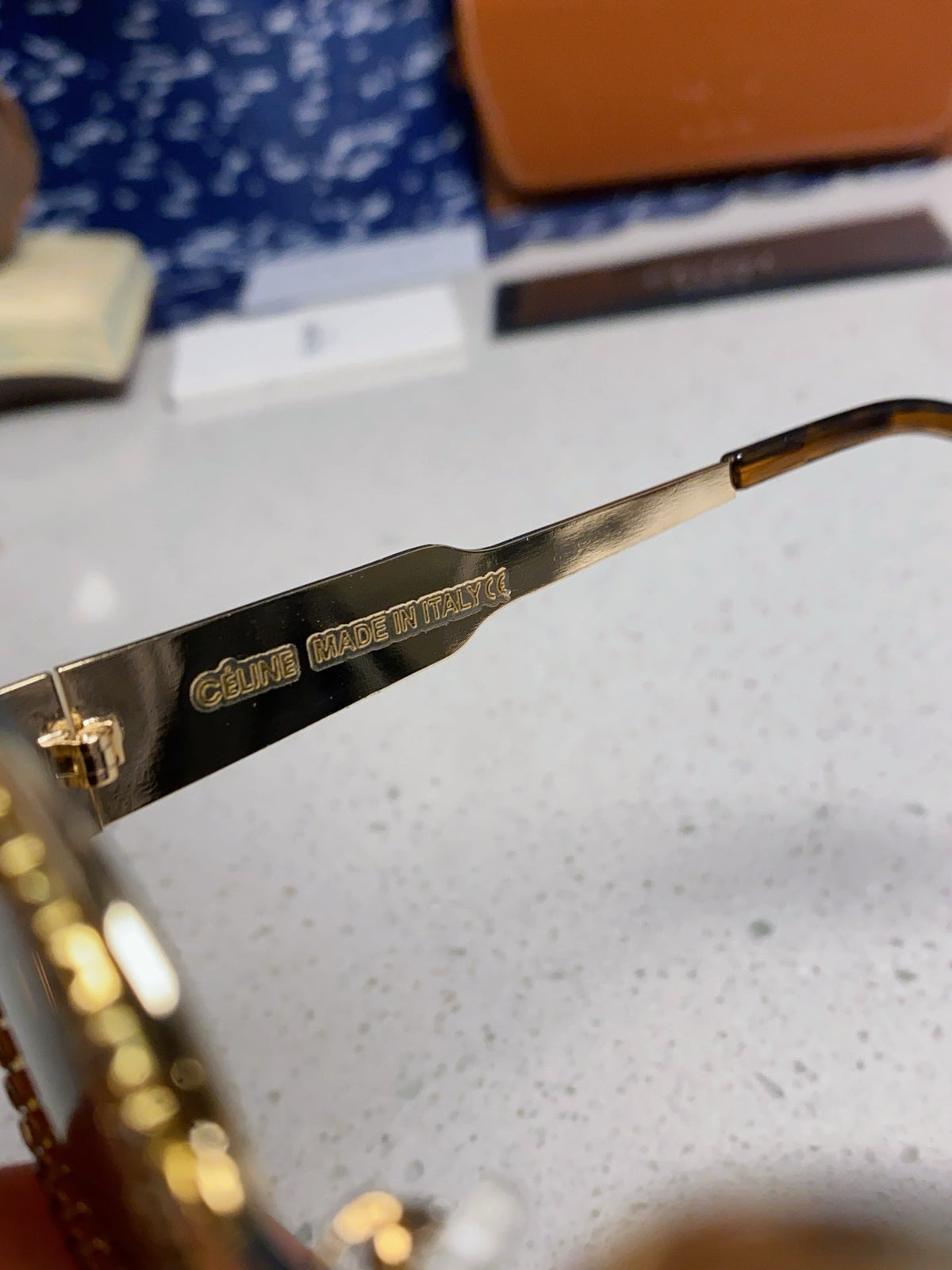 Celine Round Brown Lens Sunglasses for Men & Women - 431993 - detail image 8