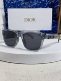 Dior Acetate Square Gray Lens Sunglasses for Men & Women - 358195