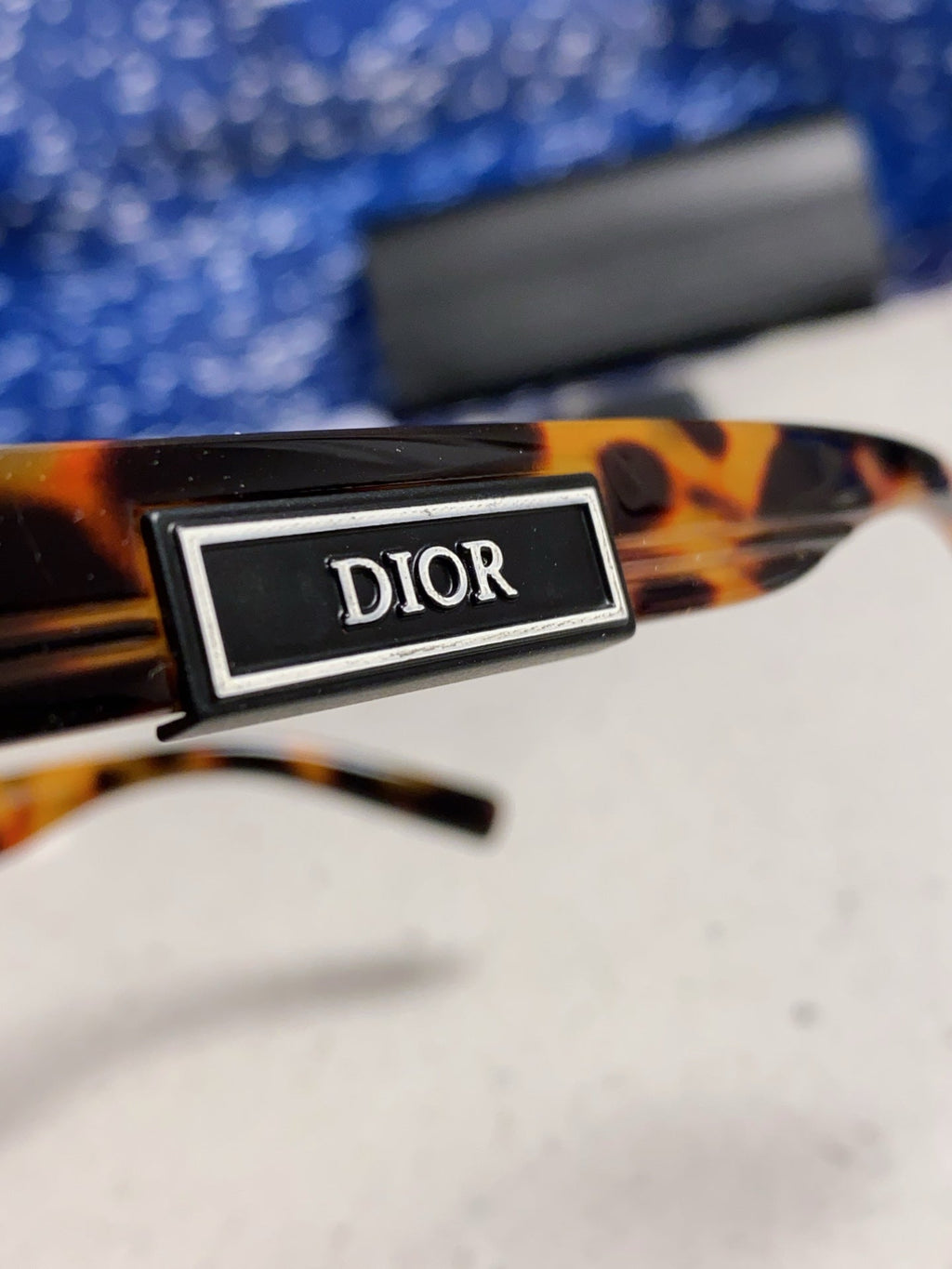 Dior Acetate Square Brown Lens Sunglasses for Men & Women - 358197 - detail image 7