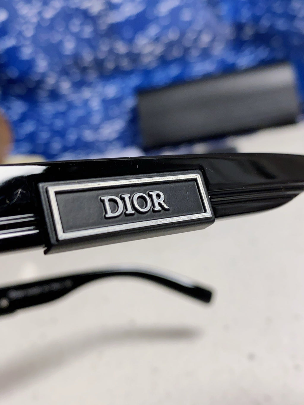 Dior Acetate Square Black Lens Sunglasses for Men & Women - 358198 - detail image 7