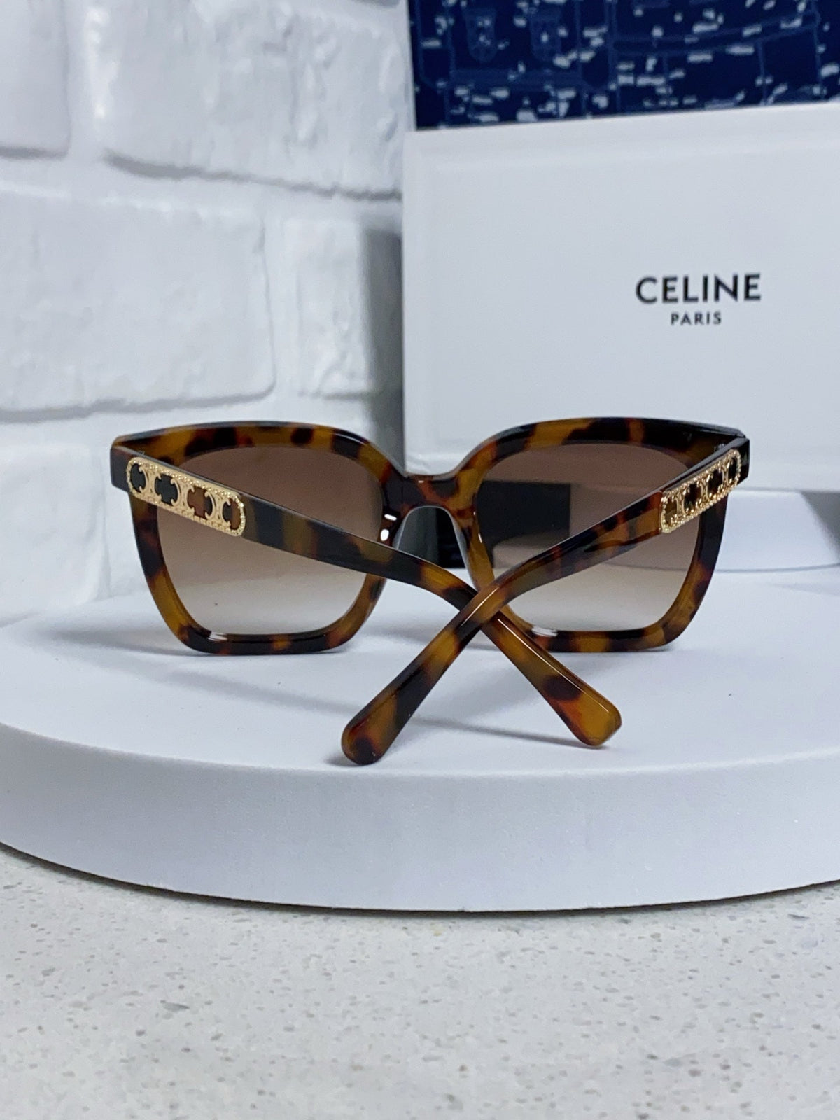 Celine Square Brown Lens Sunglasses for Men & Women - 934645 - detail image 3