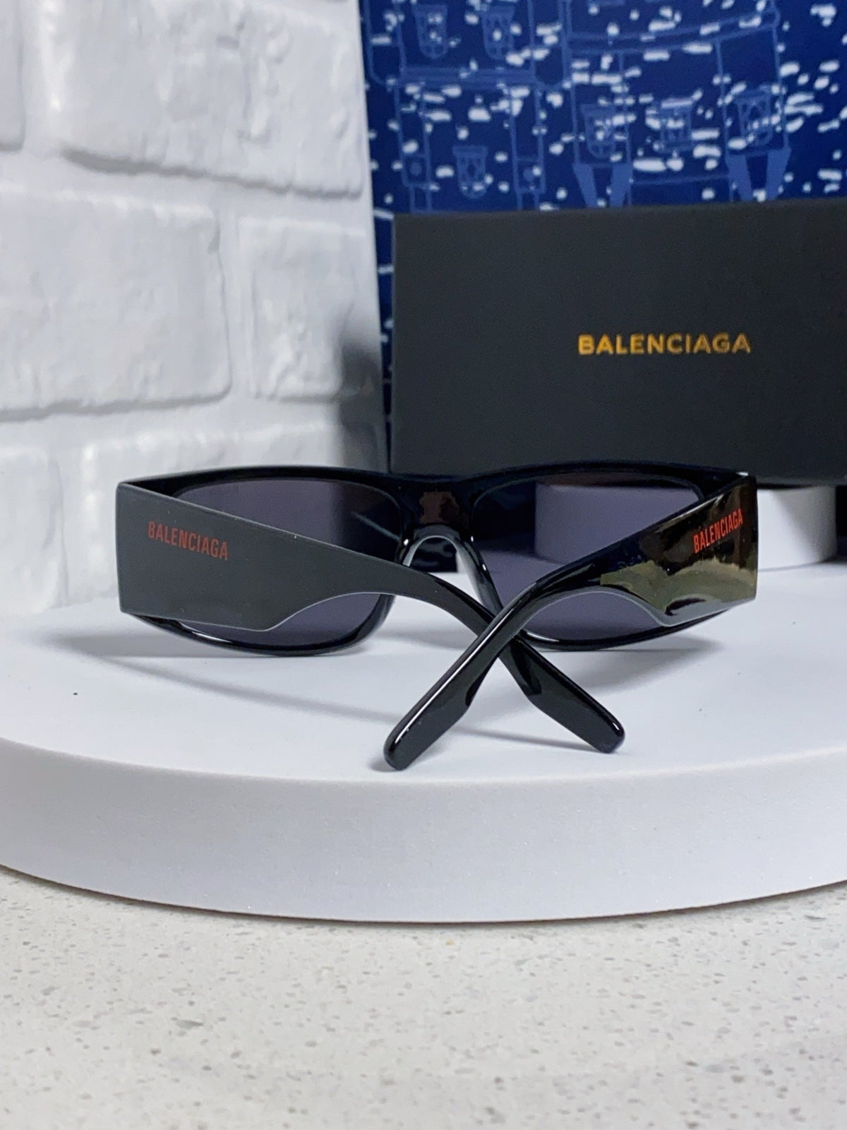 Balenciaga Square Black Lens Sunglasses for Men & Women - 935204 - detail image 2
