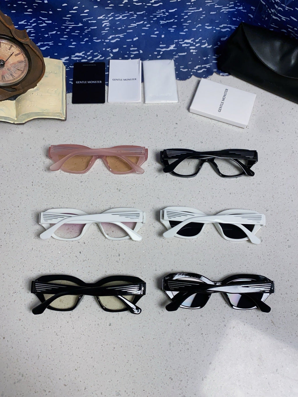 Gentle Monster Fashion Red Lens Sunglasses for Men & Women - detail image 12
