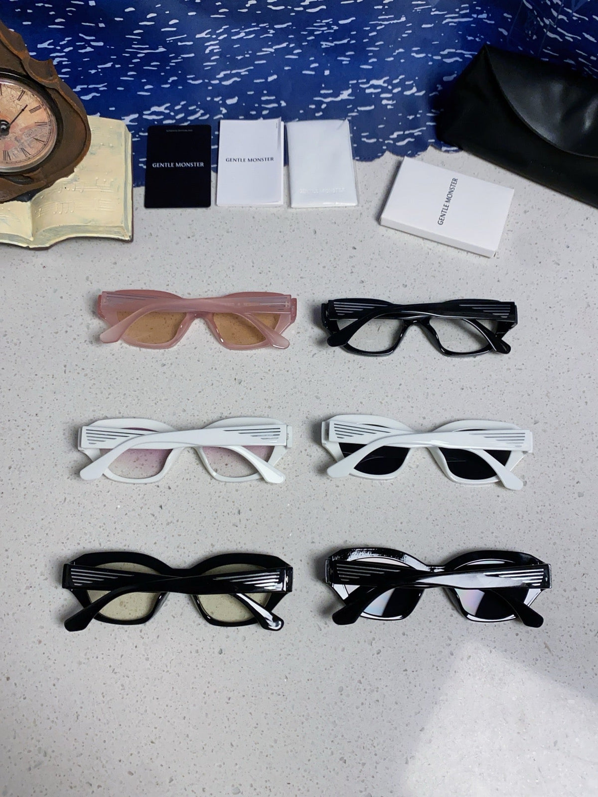 Gentle Monster Fashion Silver Lens Sunglasses for Men & Women - 466392 - detail image 11