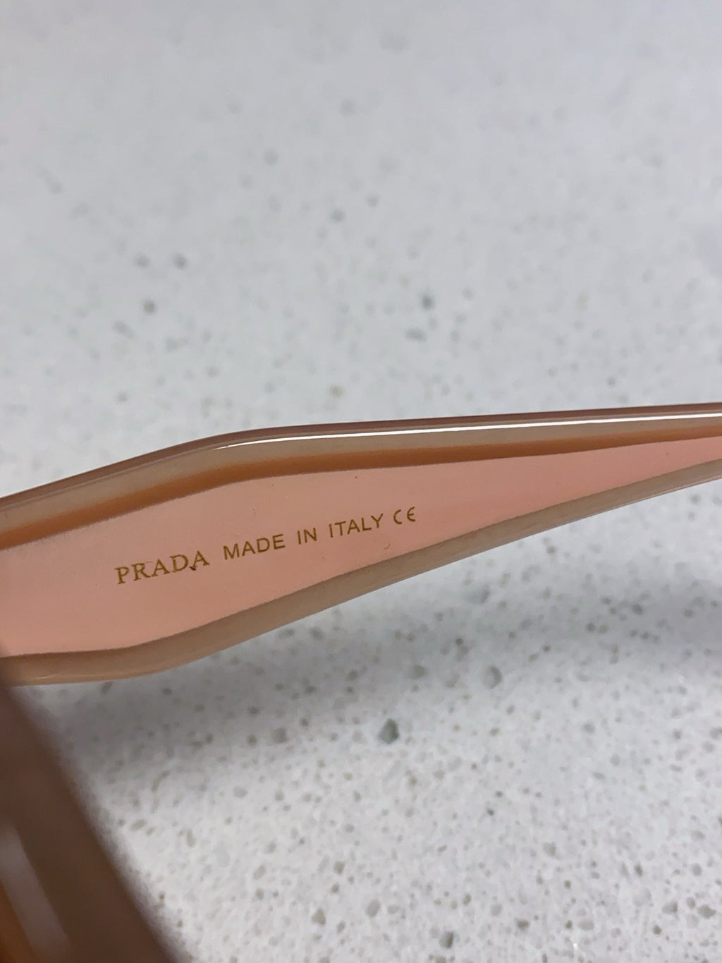 Prada 16YSF Acetate Fashion Gold Lens Sunglasses for Men & Women - 432116 - detail image 8