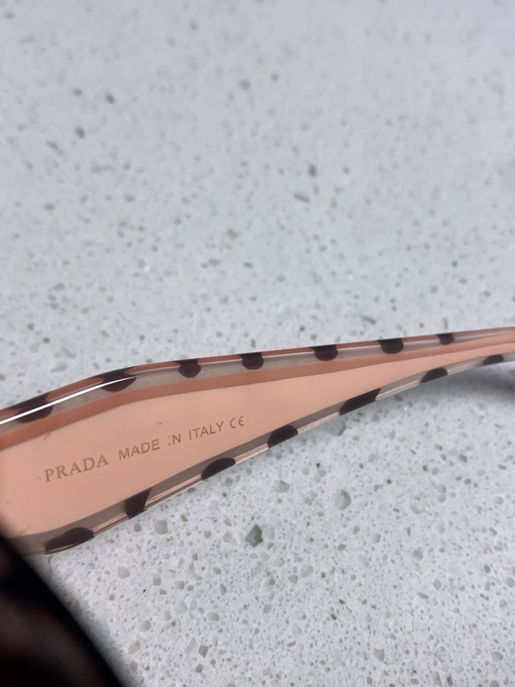 Prada 16YSF Acetate Fashion Gold Lens Sunglasses for Men & Women - 415674 - detail image 8