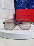 Saint Laurent SL545 Square Silver Lens Sunglasses for Men & Women - 867140