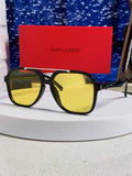 Saint Laurent SL545 Square Yellow Lens Sunglasses for Men & Women - 867141