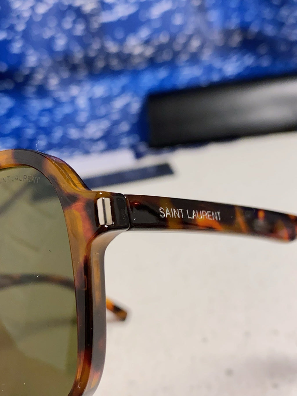 Saint Laurent SL545 Square Black Lens Sunglasses for Men & Women - 431924 - detail image 6