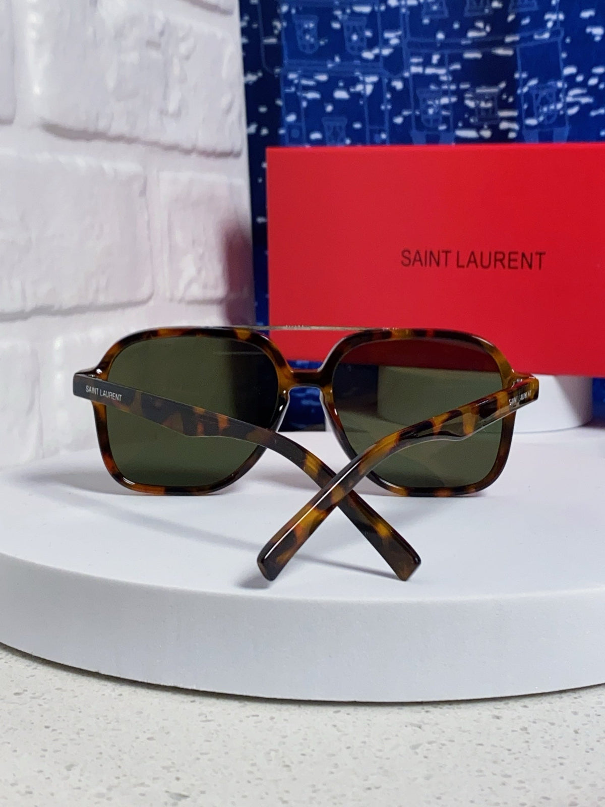 Saint Laurent SL545 Square Black Lens Sunglasses for Men & Women - 415569 - detail image 2