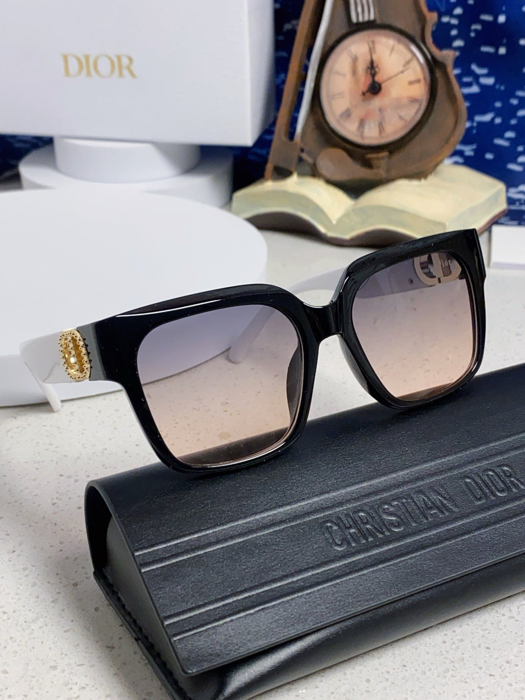 Dior Oversized Silver Lens Sunglasses for Women - 867113 - detail image 10