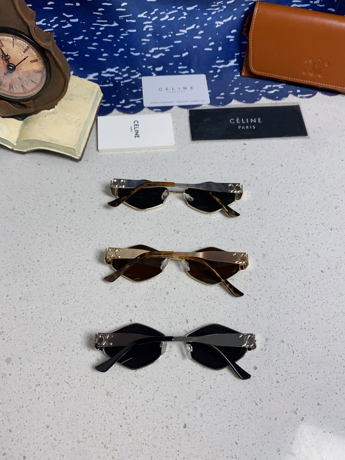 Celine Fashion Gray Lens Sunglasses for Men & Women - 415614 - detail image 11