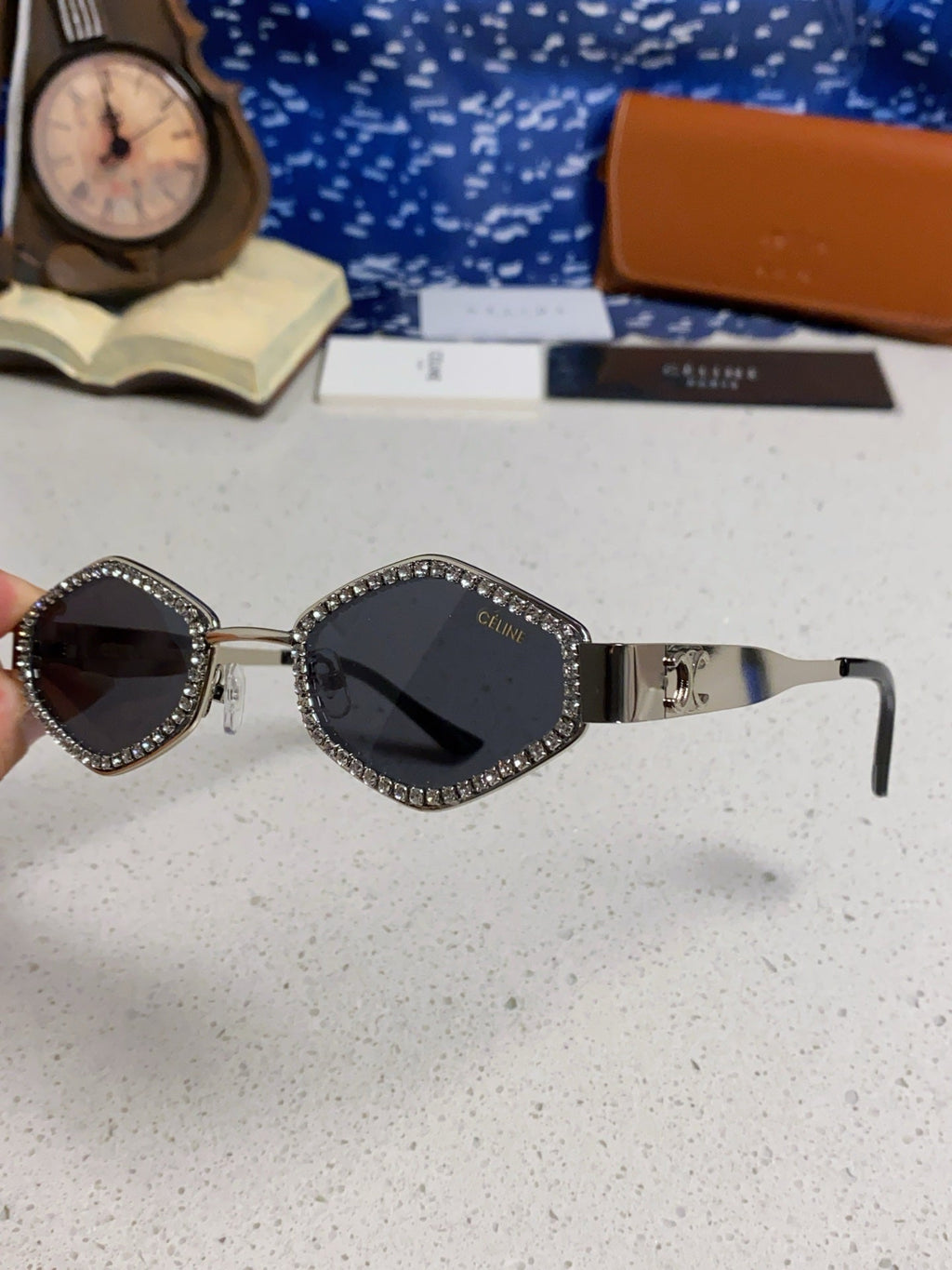 Celine Fashion Gray Lens Sunglasses for Men & Women - 449248 - detail image 6