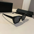 Saint Laurent Fashion Black Lens Sunglasses for Men & Women - 398795