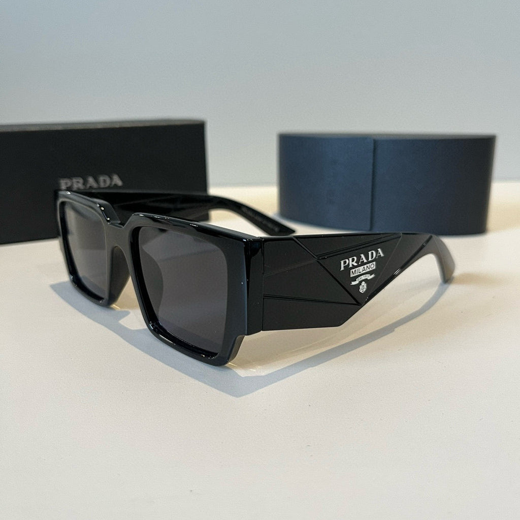 Prada Fashion Black Lens Sunglasses for Men & Women - 432086 - detail image 3