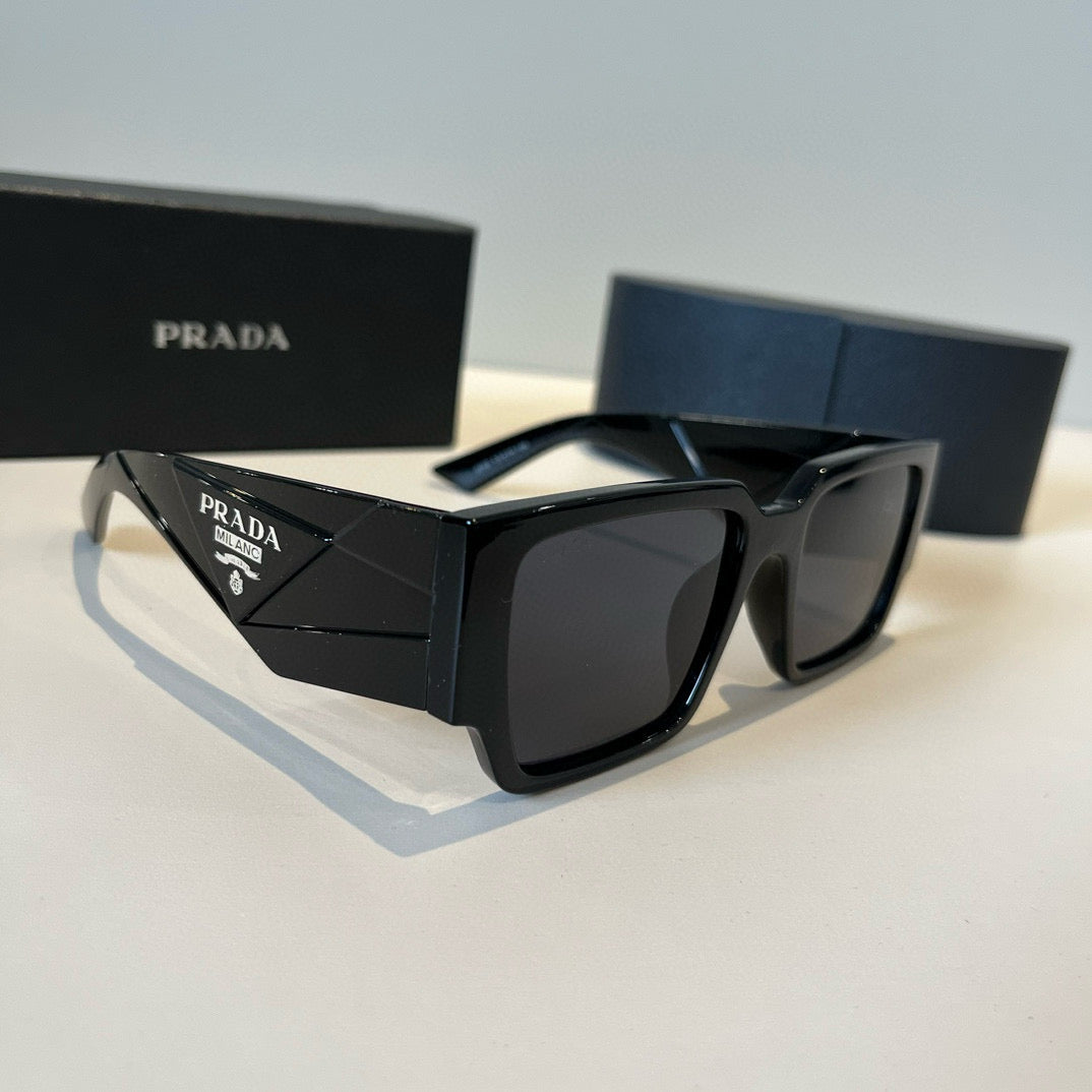 Prada Fashion Black Lens Sunglasses for Men & Women - 432086