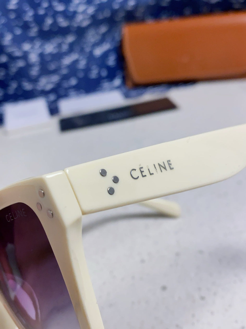 Celine Square Silver Lens Sunglasses for Men & Women - 431934 - detail image 7