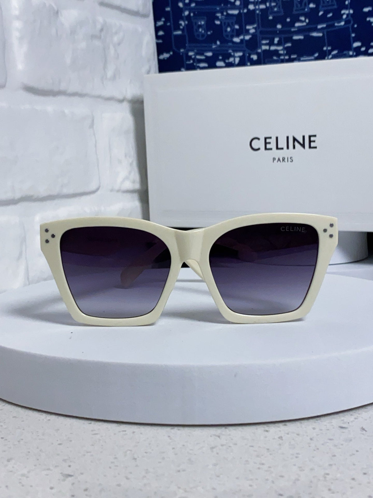 Celine Square Silver Lens Sunglasses for Men & Women - 431934 - detail image 2