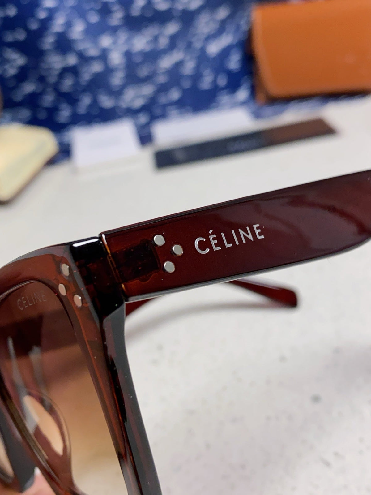Celine Square Brown Lens Sunglasses for Men & Women - 431936 - detail image 7