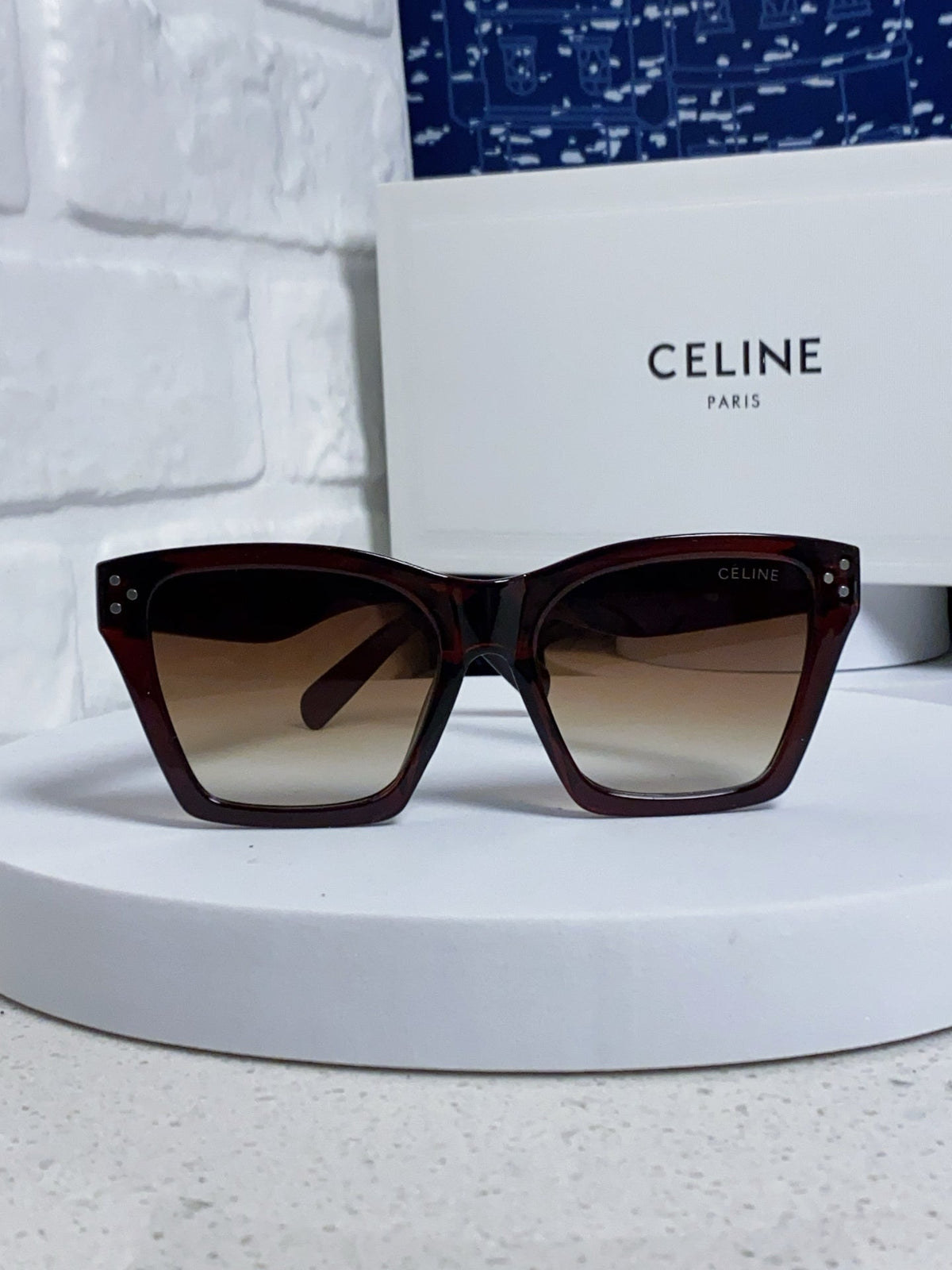 Celine Square Brown Lens Sunglasses for Men & Women - 431936 - detail image 2
