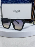 Celine Square Silver Lens Sunglasses for Men & Women - 431937