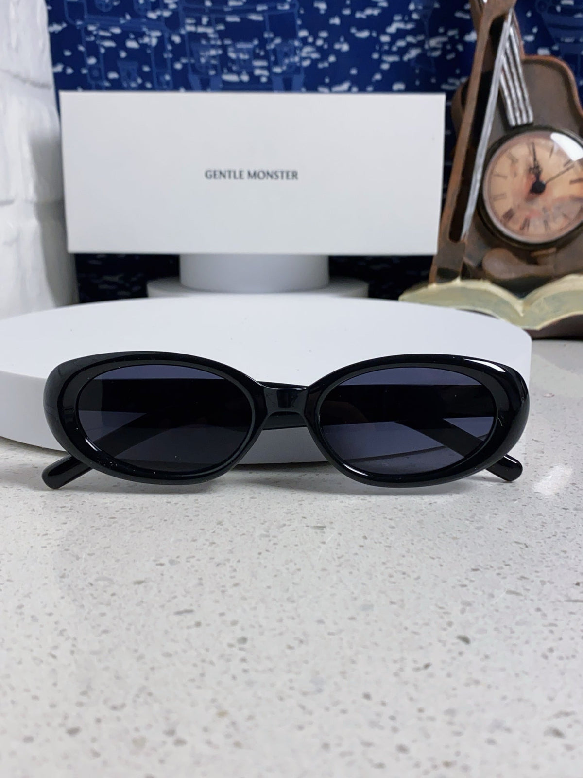 Gentle Monster BANDONA Round Black Lens Sunglasses for Men & Women - 998482 - detail image 9