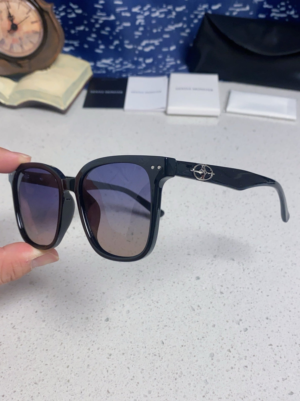 Gentle Monster Polarized Fashion Blue Lens Sunglasses for Men & Women - 358870 - detail image 6